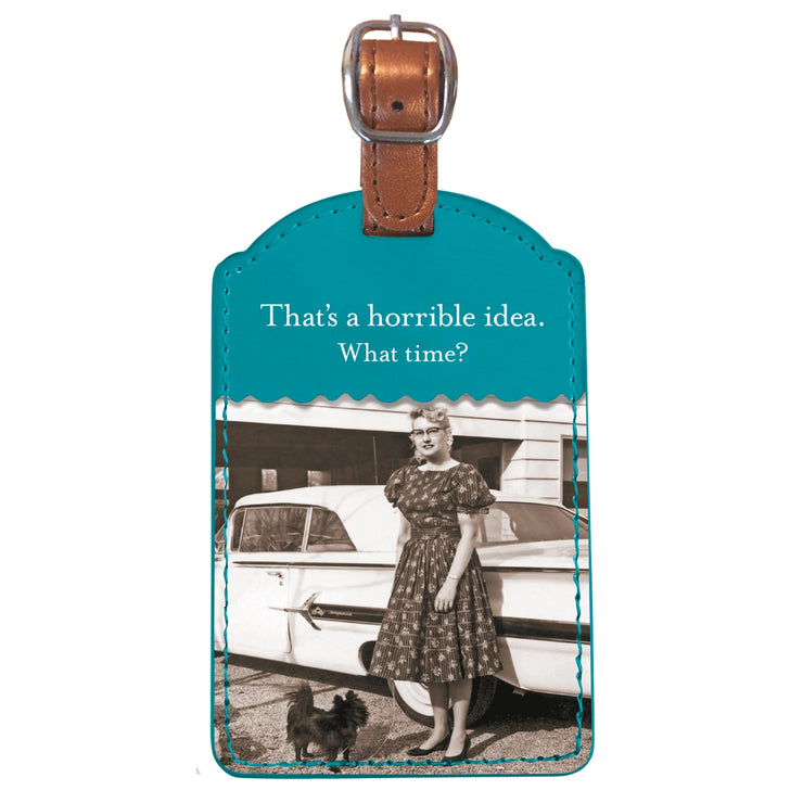 Shannon Martin Luggage Tag-ESSE Purse Museum & Store