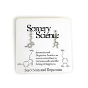 Sorcery Science Earrings: Dopamine & Serotonin-ESSE Purse Museum & Store