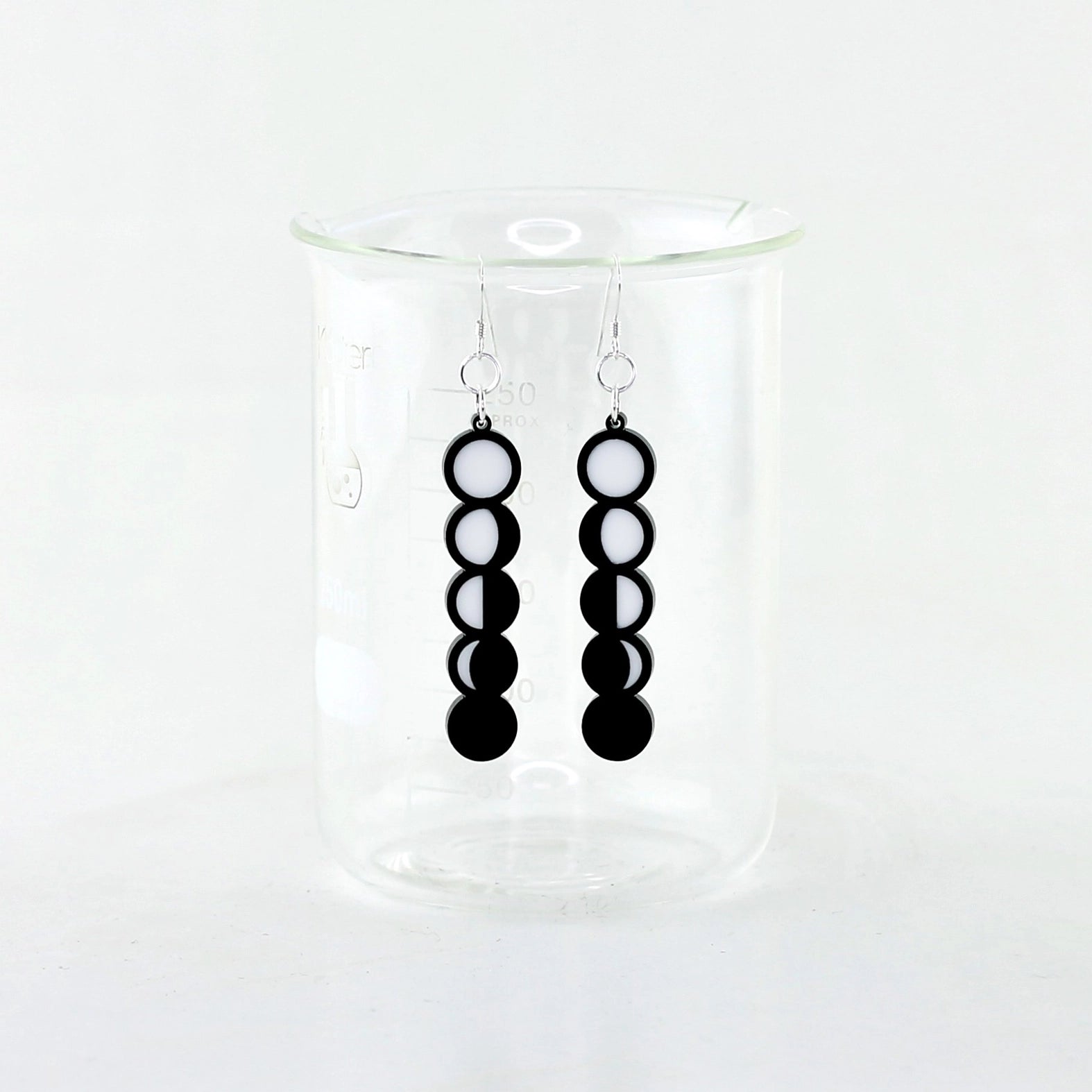 Sorcery Science Earrings: Moon Phases Dangles
