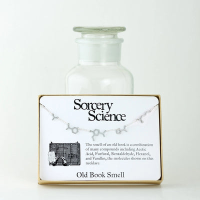 Sorcery Science Necklace: Old Book Smell-ESSE Purse Museum & Store