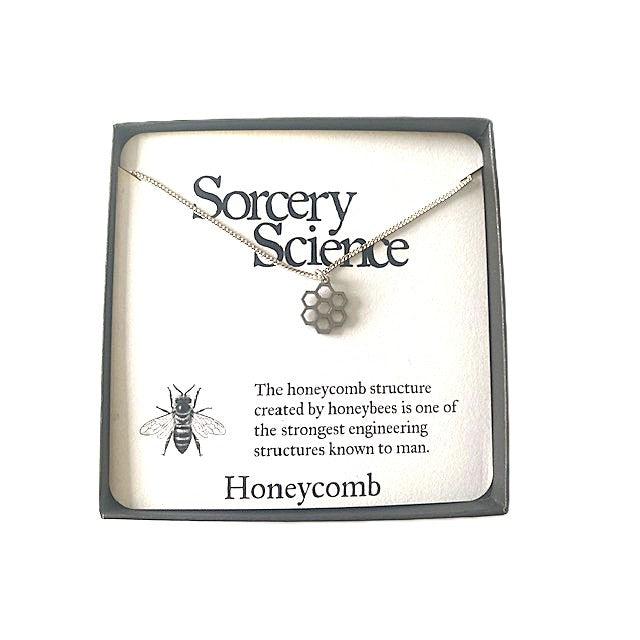 Sorcery Science Necklace: Tiny Honeycomb-ESSE Purse Museum & Store