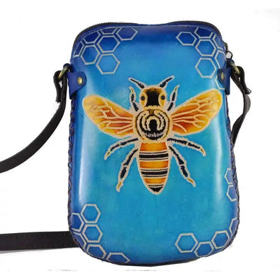 Sunflower Handmade Bag: Bee Crossbody-ESSE Purse Museum & Store