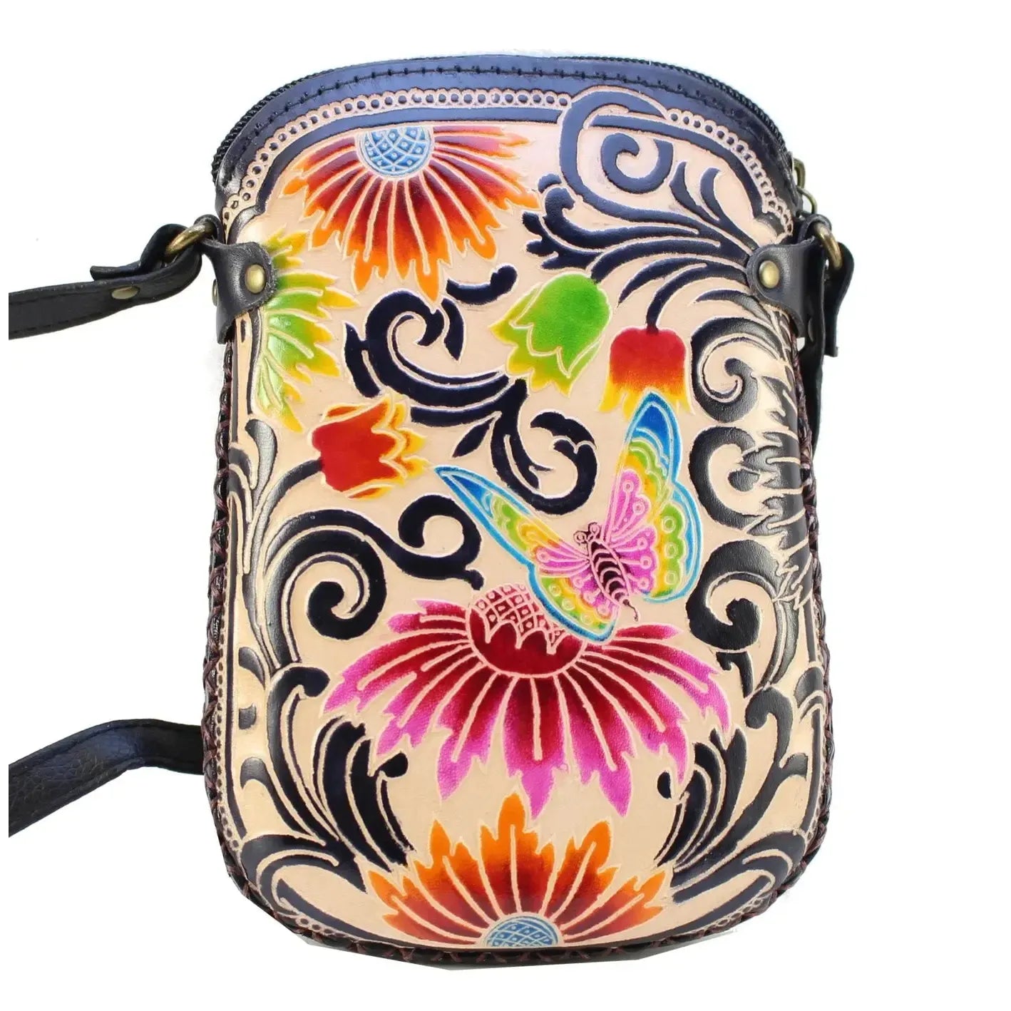 Sunflower Handmade Bag: Butterfly