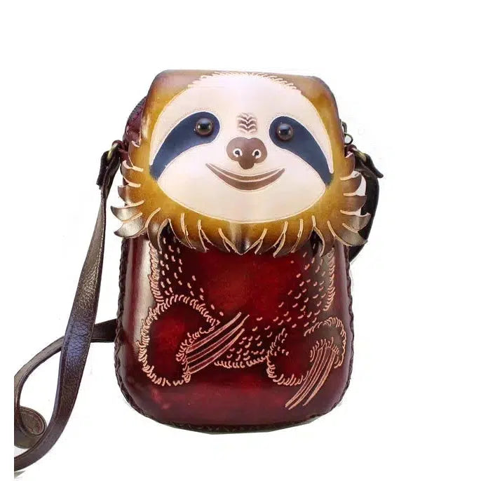 Sunflower Handmade Bag Sloth Crossbody ESSE Purse Museum Store