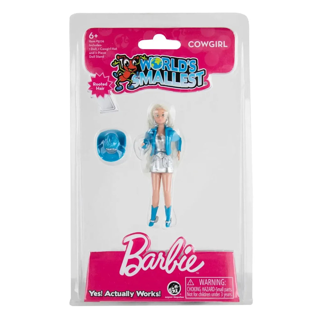 Super Impulse USA Doll: Worlds Smallest Cowgirl Barbie-ESSE Purse Museum & Store