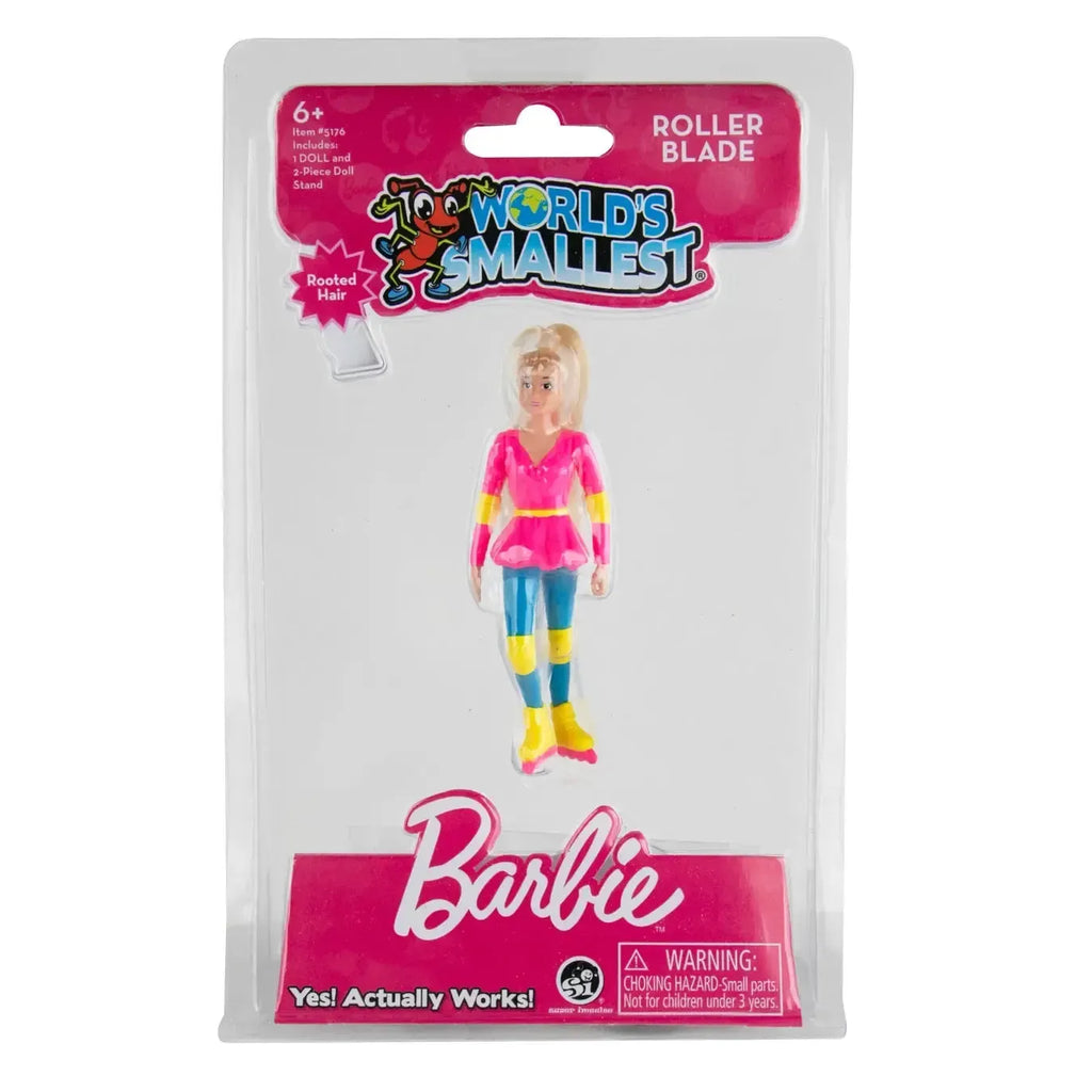 Super Impulse USA Doll: Worlds Smallest Rollerblade Barbie-ESSE Purse Museum & Store