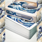 Superior Print on Demand Playing Cards: Hokusai, The Wave-ESSE Purse Museum & Store