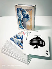 Superior Print on Demand Playing Cards: Hokusai, The Wave-ESSE Purse Museum & Store