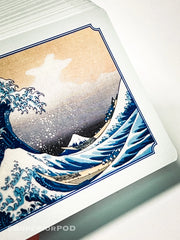 Superior Print on Demand Playing Cards: Hokusai, The Wave-ESSE Purse Museum & Store