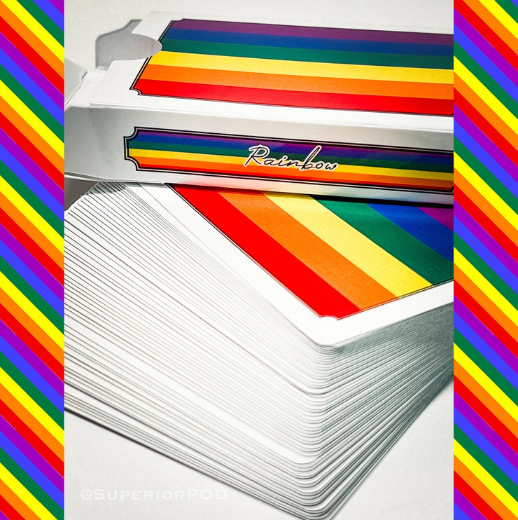 Superior Print on Demand Playing Cards: Rainbow-ESSE Purse Museum & Store