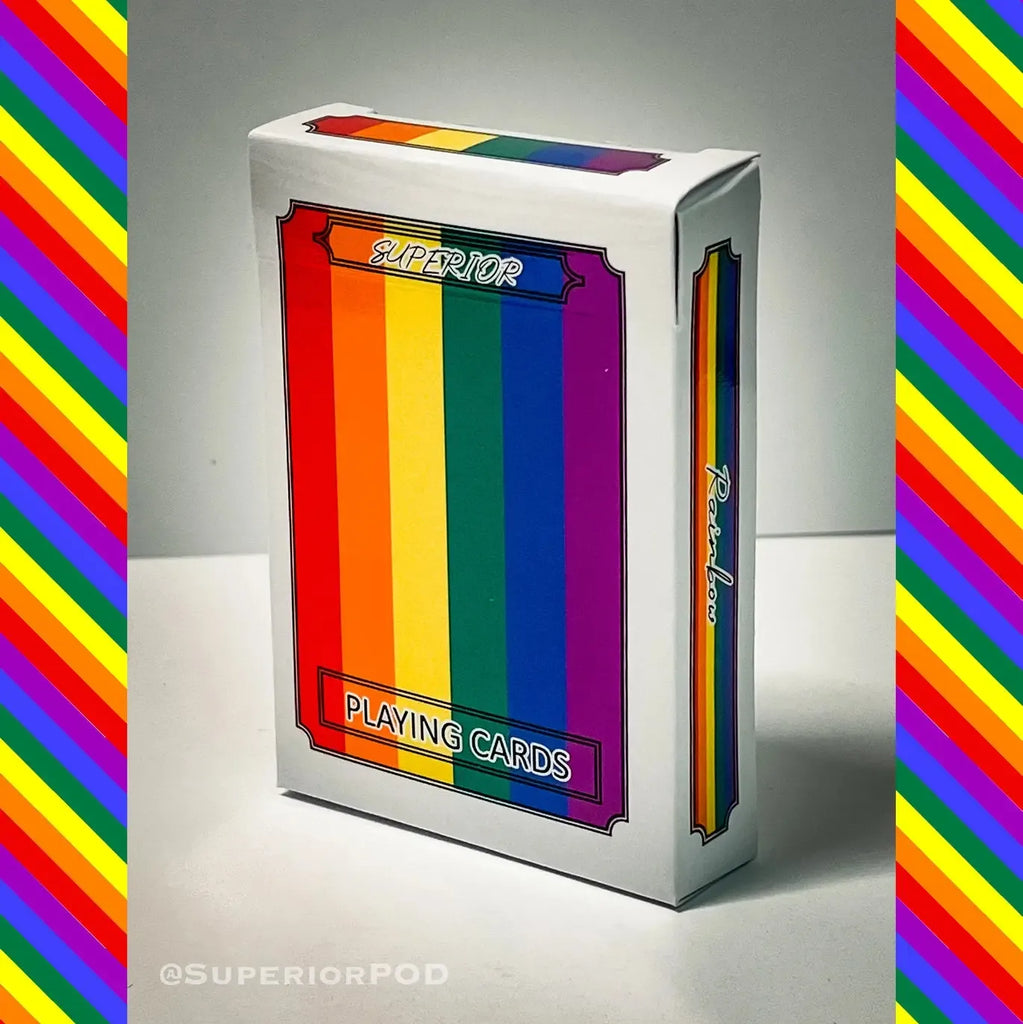 Superior Print on Demand Playing Cards: Rainbow-ESSE Purse Museum & Store