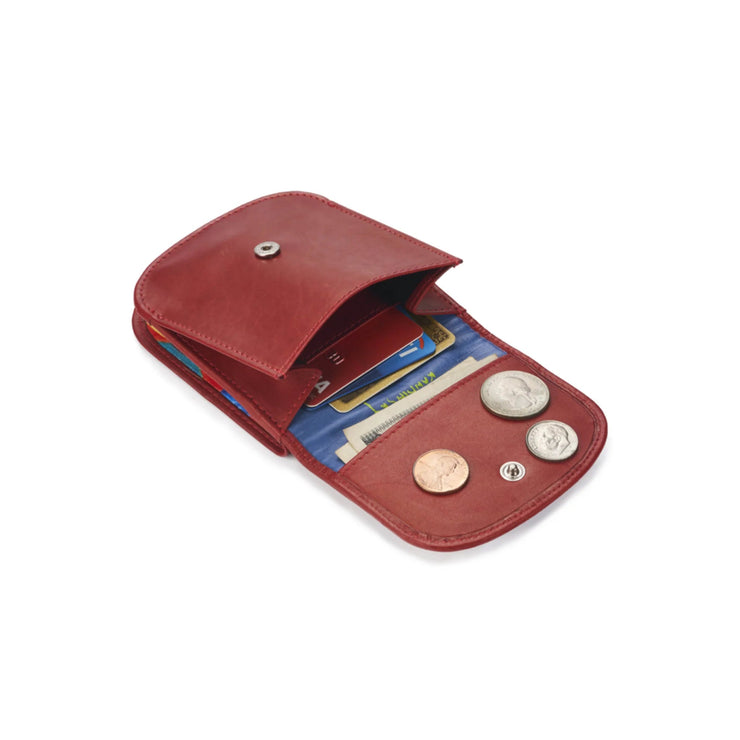 Taxi Wallet: Leather Artist Series-ESSE Purse Museum & Store