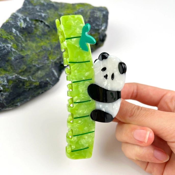 The Diva Soap Hair Claw: Bamboo Panda-ESSE Purse Museum & Store