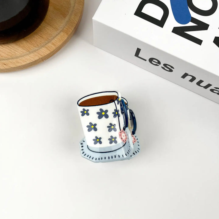 The Diva Soap Hair Claw: Cartoon Coffee Cup-ESSE Purse Museum & Store