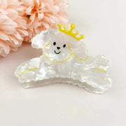 The Diva Soap Hair Claw: Crown Cartoon Puppy-ESSE Purse Museum & Store