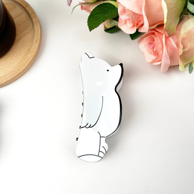 The Diva Soap Hair Claw: Cute Polar Bear-ESSE Purse Museum & Store