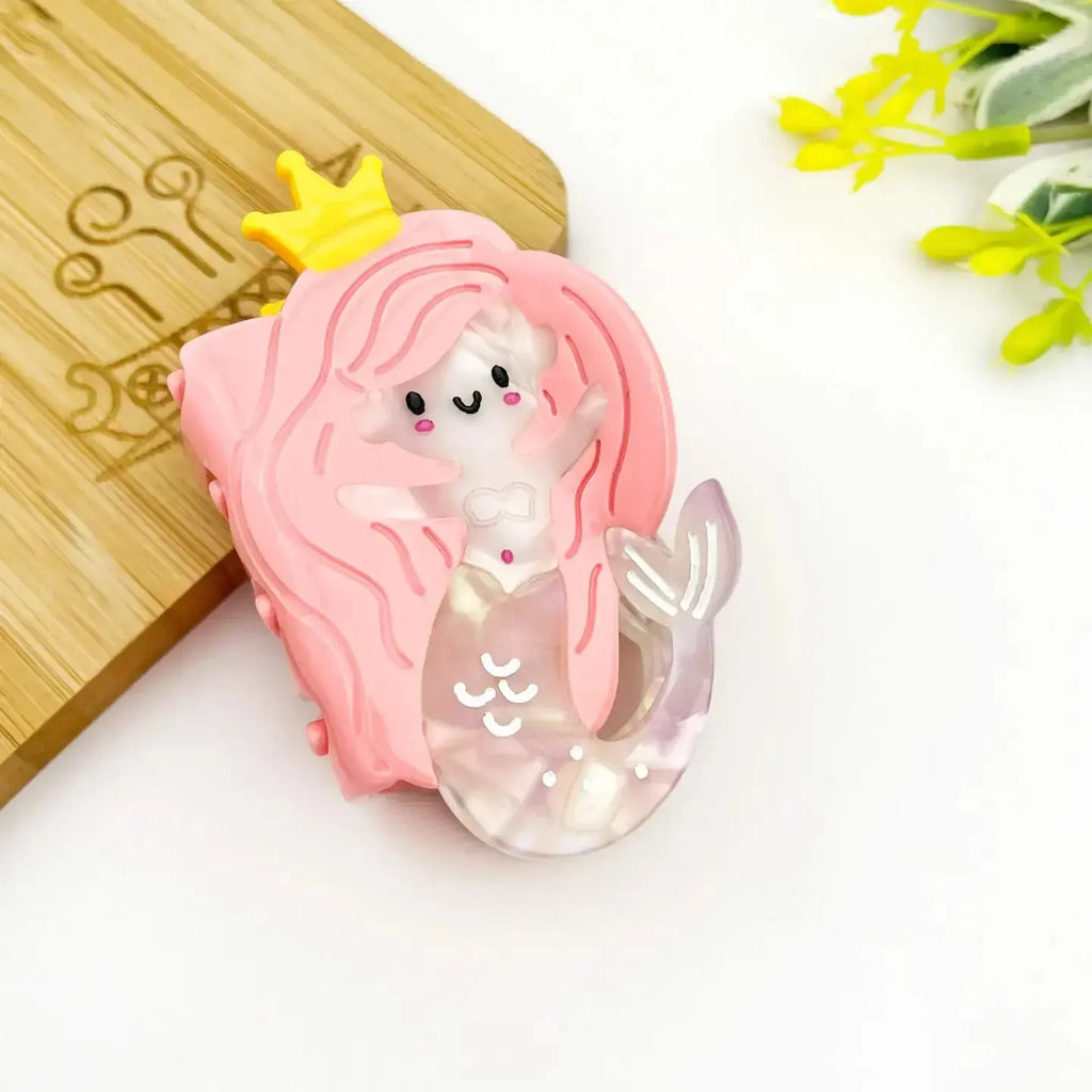 The Diva Soap Hair Claw: Little Pink Mermaid-ESSE Purse Museum & Store