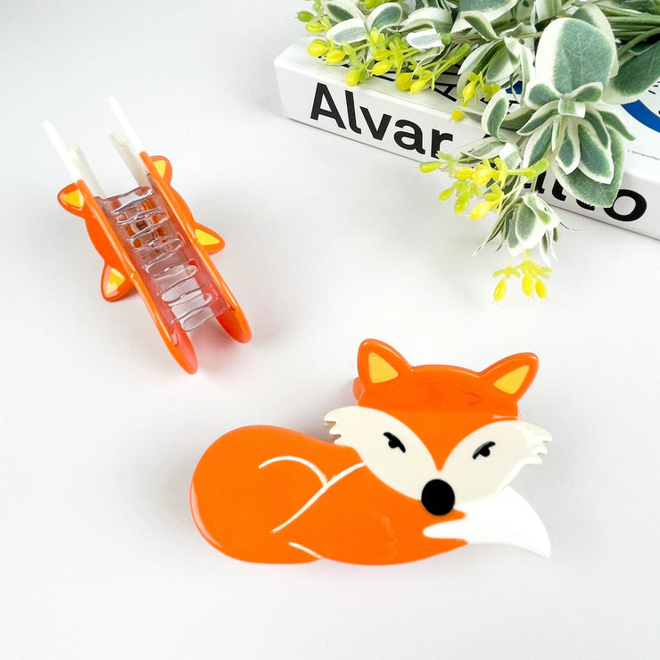 The Diva Soap Hair Claw: Orange Fox-ESSE Purse Museum & Store
