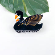 The Diva Soap Hair Claw: White Swan-ESSE Purse Museum & Store