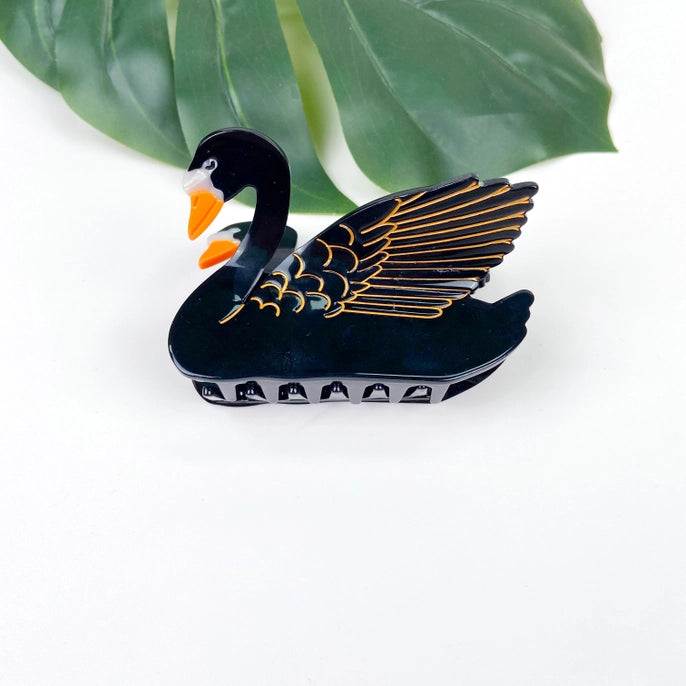 The Diva Soap Hair Claw: White Swan-ESSE Purse Museum & Store