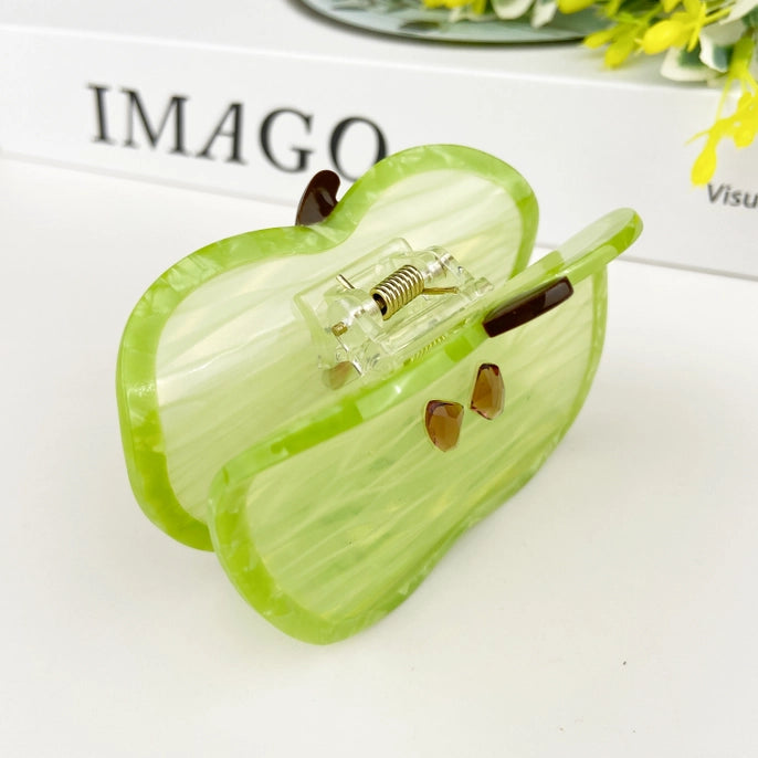 The Diva Soap Hair Clip: Creative Green Apple-ESSE Purse Museum & Store