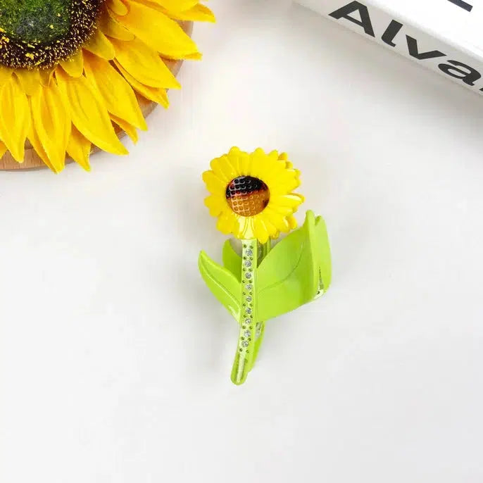 The Diva Soap Hair Clip: Sunflower-ESSE Purse Museum & Store