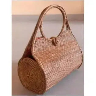 The Winding Road Bag: Ata Vine Handwoven Roll-ESSE Purse Museum & Store