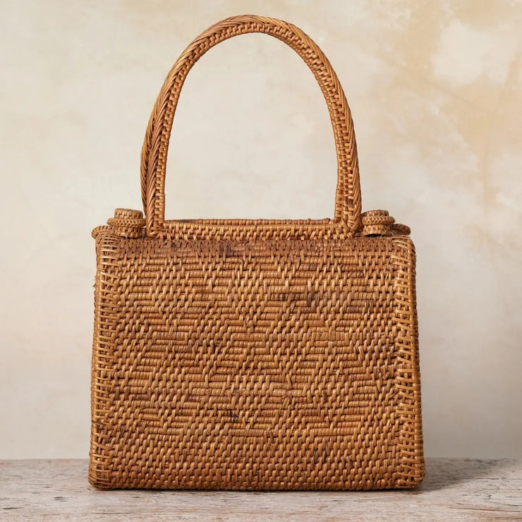 The Winding Road Bag: Ata Vine Natural-ESSE Purse Museum & Store