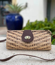 The Winding Road Bag: Convertible Clutch w/ strap-ESSE Purse Museum & Store