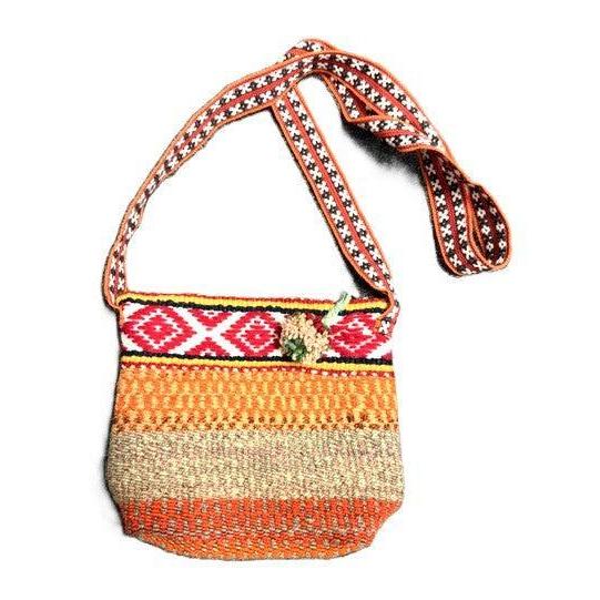 The Winding Road: Handwoven Crossbody w/ Zip Top