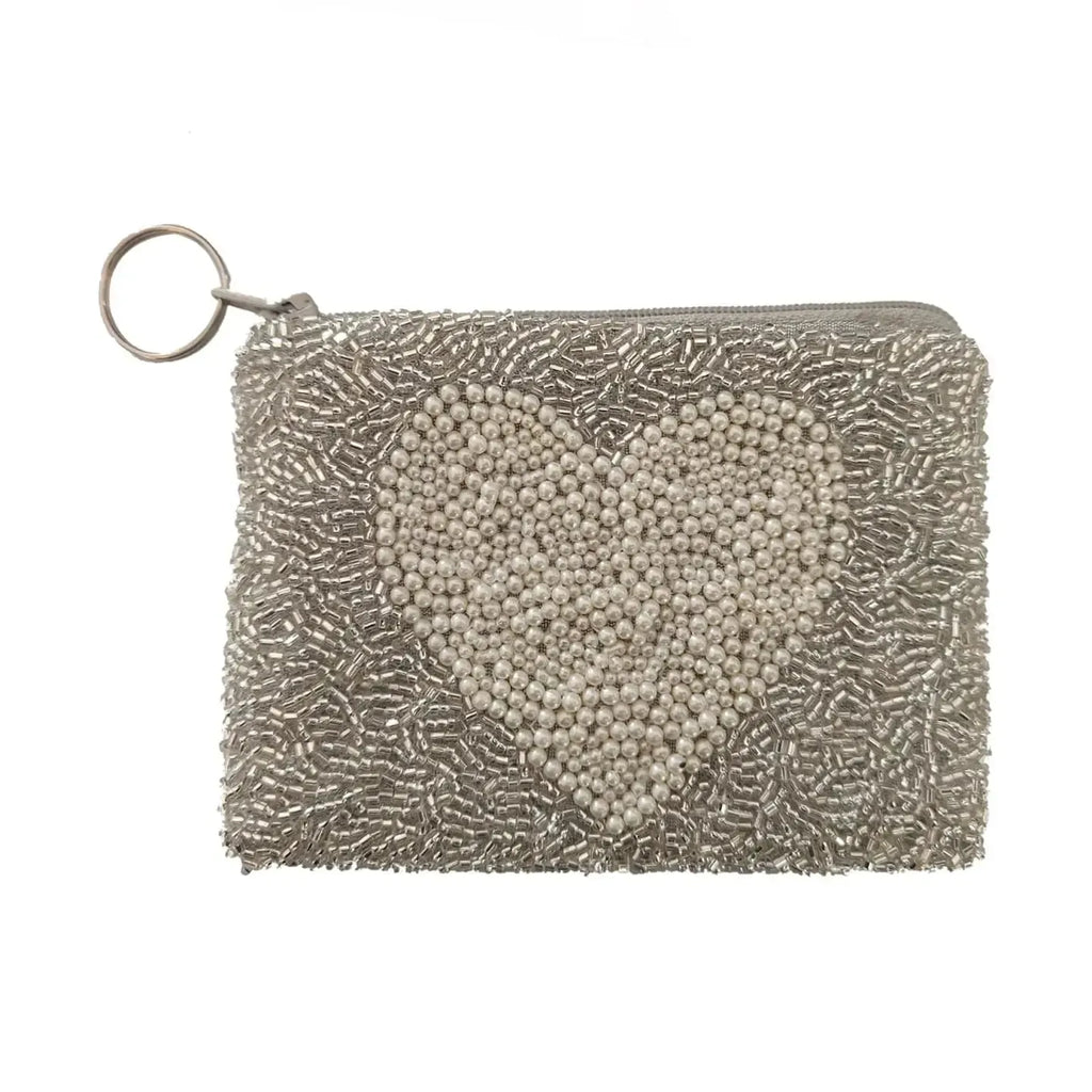 Tiana Coin Purse: Pearly Heart-ESSE Purse Museum & Store