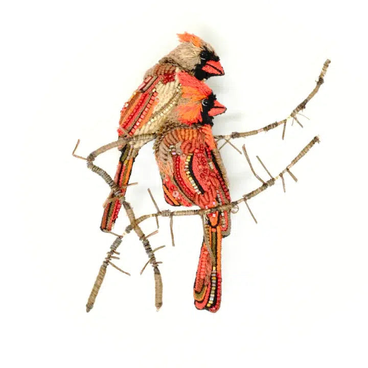 Trovelore Big Brooch: Cardinals-ESSE Purse Museum & Store