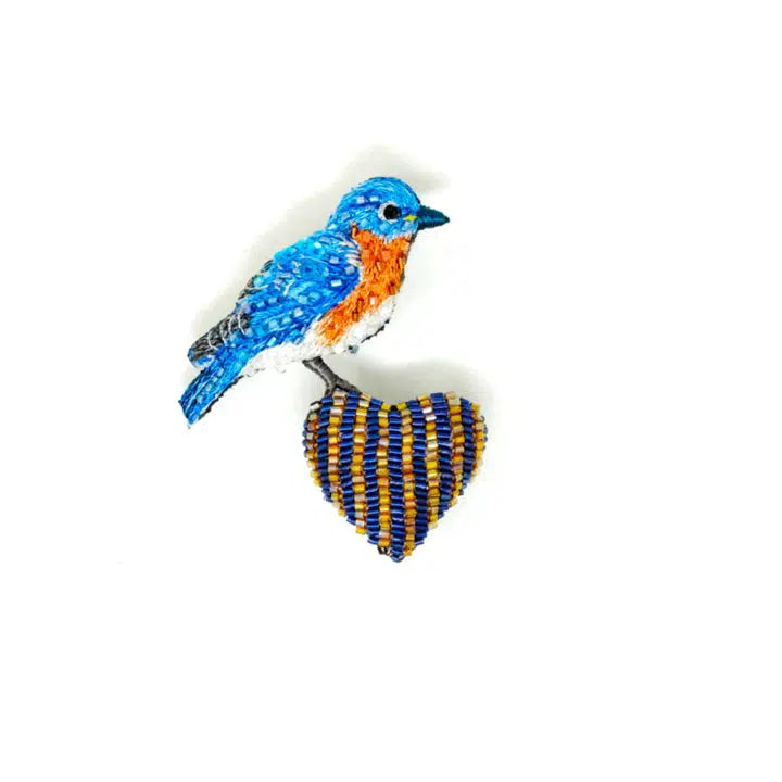 Trovelore Brooch: Bird Love-ESSE Purse Museum & Store