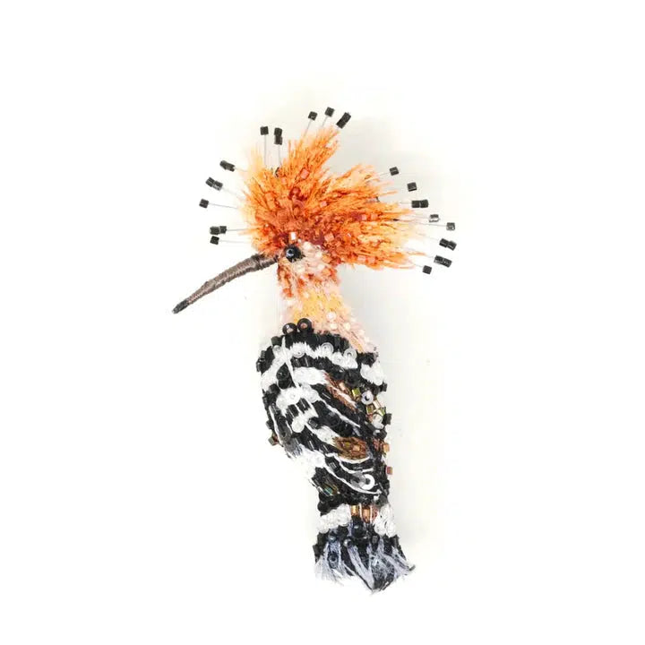 Trovelore Brooch: Eurasian Hoopoe-ESSE Purse Museum & Store