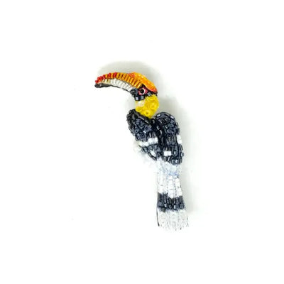 Trovelore Brooch: Great Hornbill-ESSE Purse Museum & Store