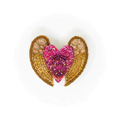 Trovelore Brooch: Heart Wings-ESSE Purse Museum & Store