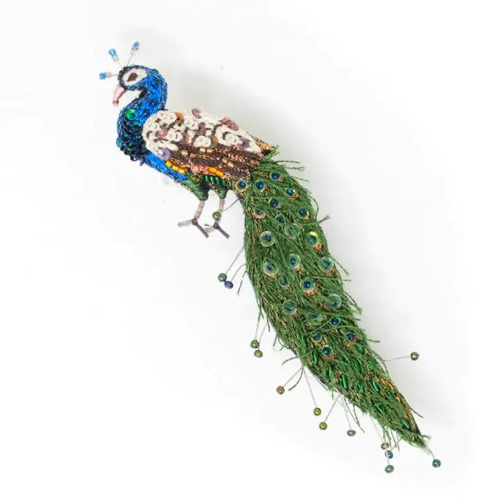 Trovelore Brooch: Jewelled Peacock-ESSE Purse Museum & Store