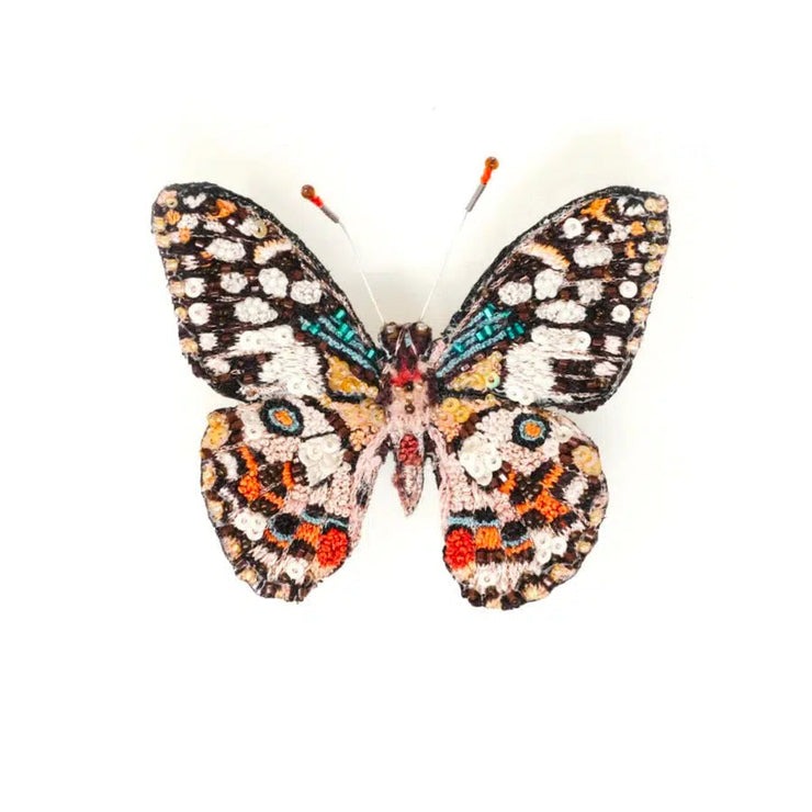 Trovelore Brooch: Lime Swallowtail Butterfly-ESSE Purse Museum & Store
