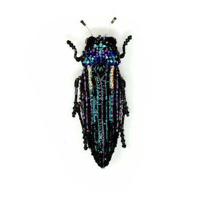 Trovelore Brooch: Noir Beetle-ESSE Purse Museum & Store