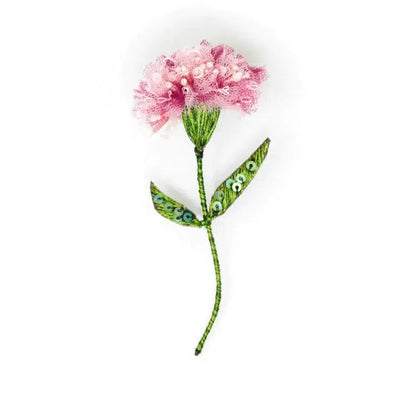 Trovelore Brooch: Pink Carnation-ESSE Purse Museum & Store