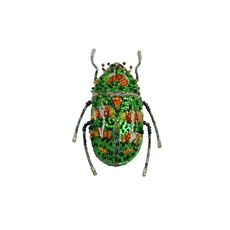 Trovelore Brooch: Rainbow Flower Beetle-ESSE Purse Museum & Store