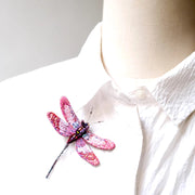 Trovelore Brooch: Roseate Skimmer Dragonfly-ESSE Purse Museum & Store