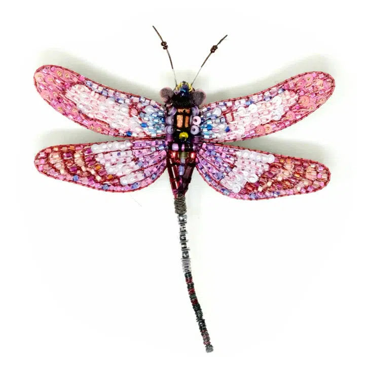 Trovelore Brooch: Roseate Skimmer Dragonfly-ESSE Purse Museum & Store