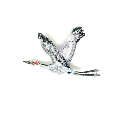 Trovelore Brooch: Sandhill Crane-ESSE Purse Museum & Store