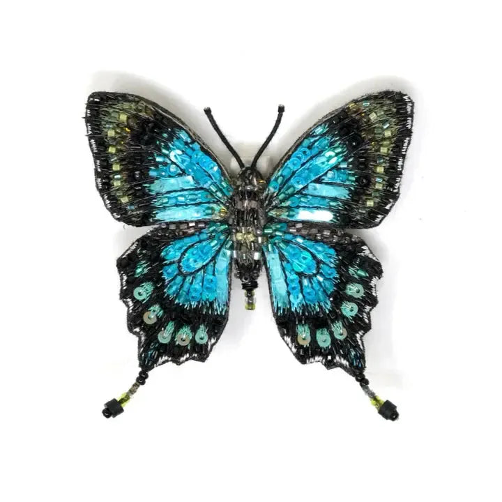 Trovelore Brooch: Sea Green Swallowtail
