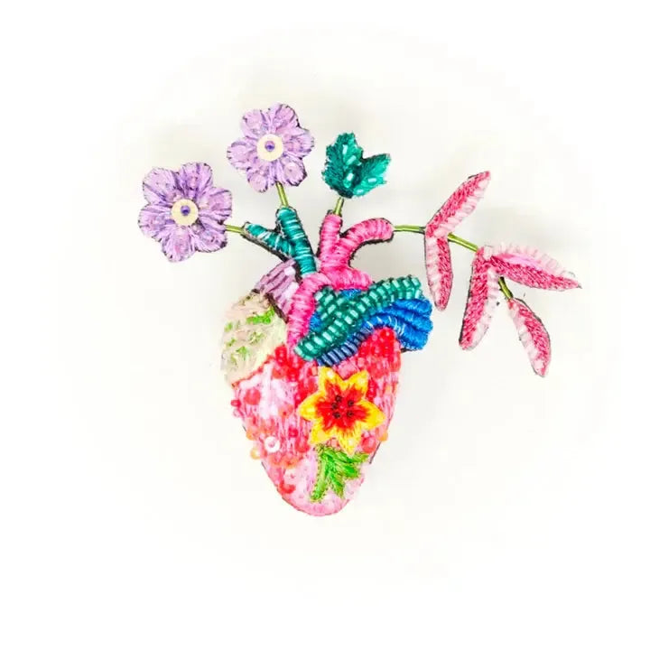 Trovelore Brooch: Wild Heart-ESSE Purse Museum & Store