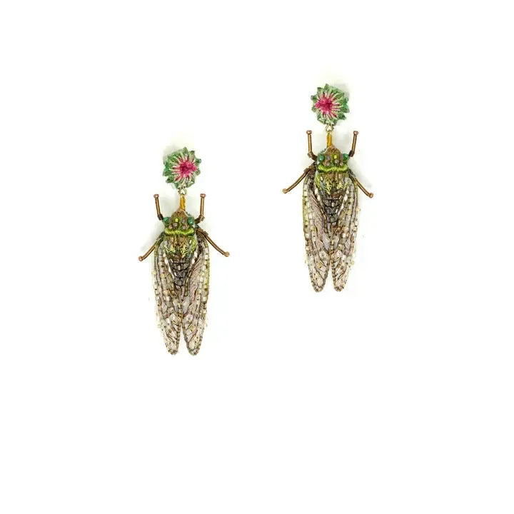 Trovelore Earrings: Little Cicada