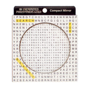 Unemployed Philosophers Compact Mirror: Word Search-ESSE Purse Museum & Store