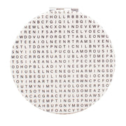 Unemployed Philosophers Compact Mirror: Word Search-ESSE Purse Museum & Store