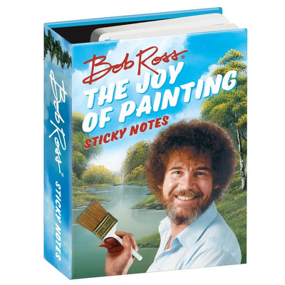 Unemployed Philosophers Guild Sticky Notes: Bob Ross-ESSE Purse Museum & Store